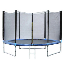 Батут Bebon Sports PRO 252 см (УСИЛЕННЫЙ) с лестницей и длинными ножками