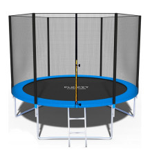 Батут Funfit (фанфит) 312 см. с защитной сеткой и лестницей