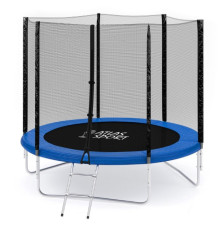 Батут Atlas Sport (атлас спорт) 252 см с защитной сеткой и лестницей
